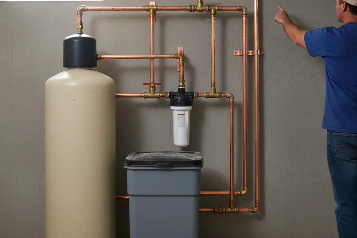 Whole-house water treatment system installed in Watonga